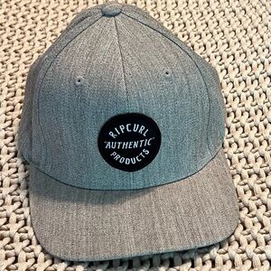 Rip Curl Passage Flex Stretch Gray Cap / Hat NWOT